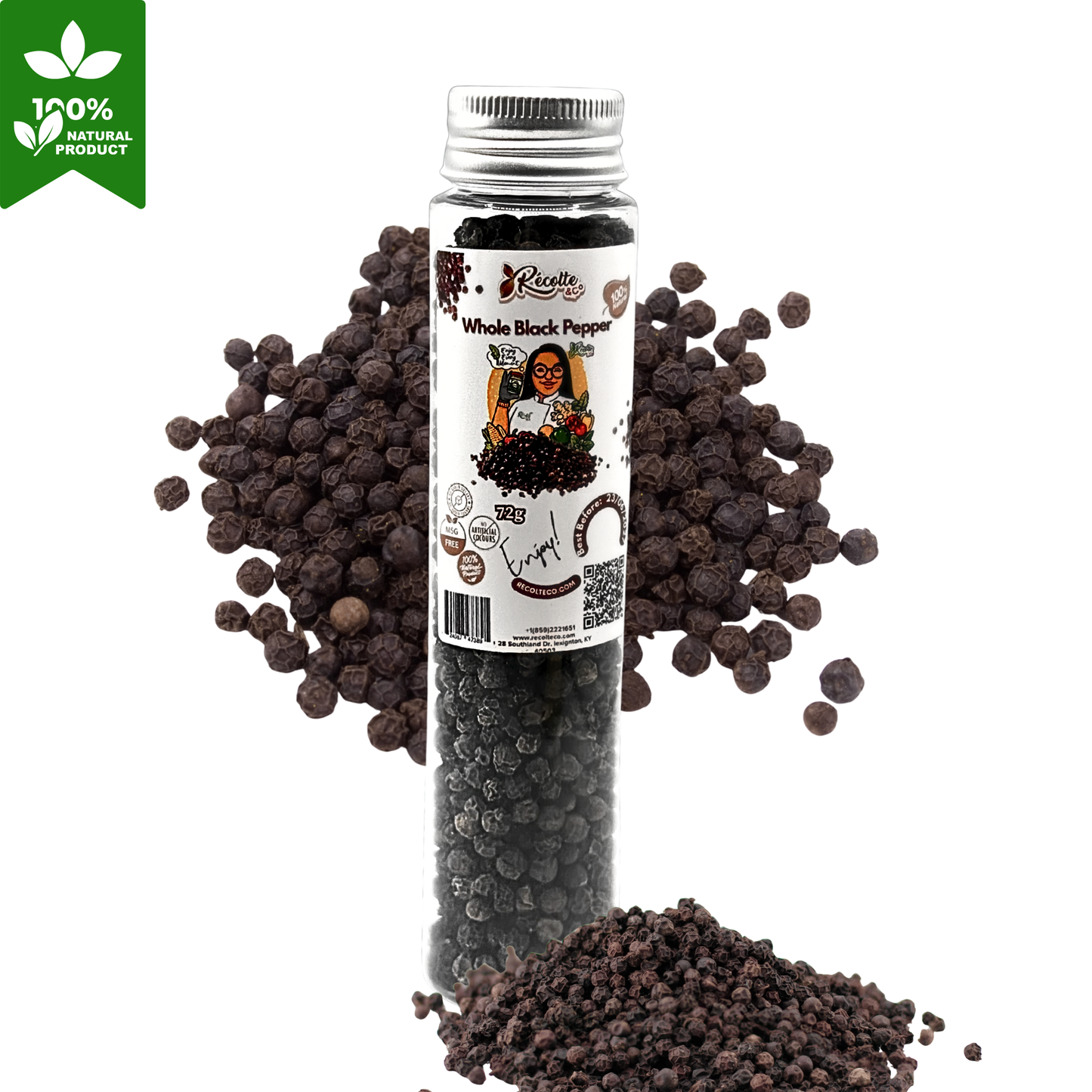 Whole Black Pepper (Penja)